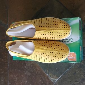 Size 8.5 Easy Street 'So Fresh' Yellow Sneakers